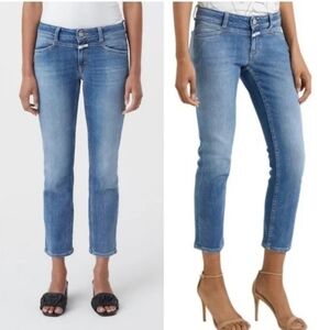 CLOSED Starlet Jeans Straight Slim Fit Cropped Womens Size 27 $50